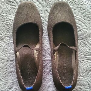 Rothy's Black Flats Minimalist Slip-On Loafers